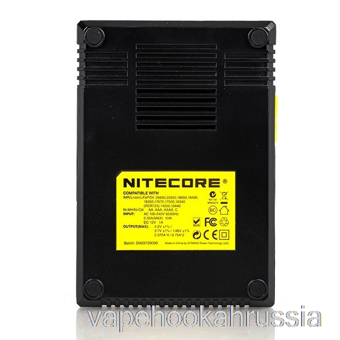 Зарядное устройство для аккумулятора Vape Russia Nitecore D4 (4 отсека)